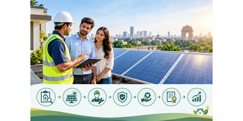 How to Shortlist a Solar Company in Delhi Without Relying on Price Alone